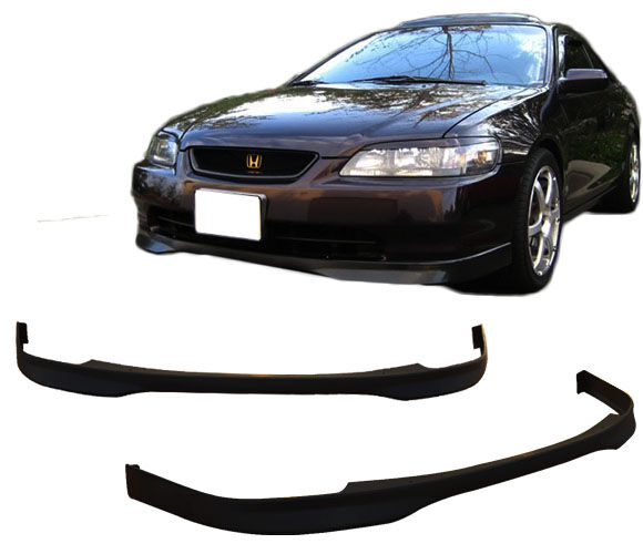 1998-2000 Honda Accord 2DR Front Bumper Lip Type-R Poly-Urethane - BLF-HA982TR-P