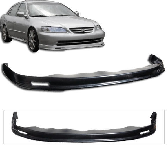 1998-2002 Honda Accord 4DR Front Bumper Lip MUG Style Poly-Urethane - BLF-HA984M