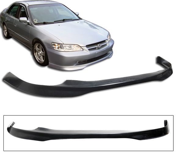 1998-2002 Honda Accord 4DR Front Bumper Lip Type-R Poly-Urethane - BLF-HA984TR-P