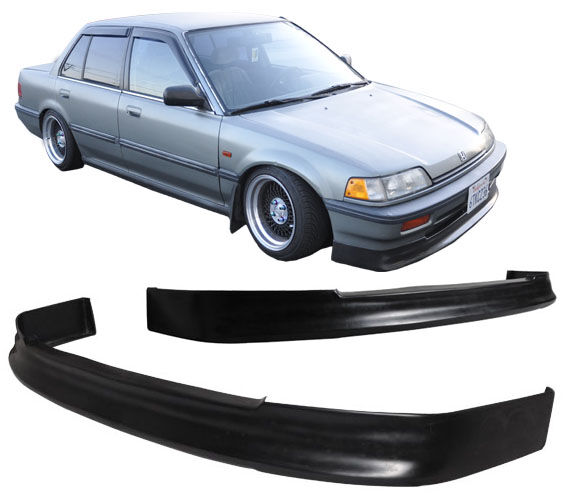 1988-1991 Civic Wagon 3 4dr Front Lip CS Style Poly-Urethane - BLF-HC88CS-PU