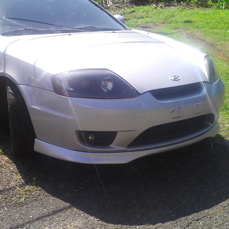 2003-2004 Hyundai Tiburon Front Bumper Lip TR Style Poly-Urethane