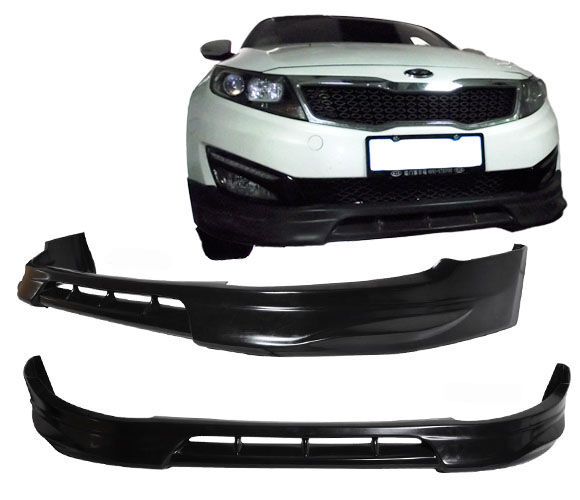 2010-2012 Kia Optima Front Bumper Lip Poly-Urethane - BLF-KOP10S-PU