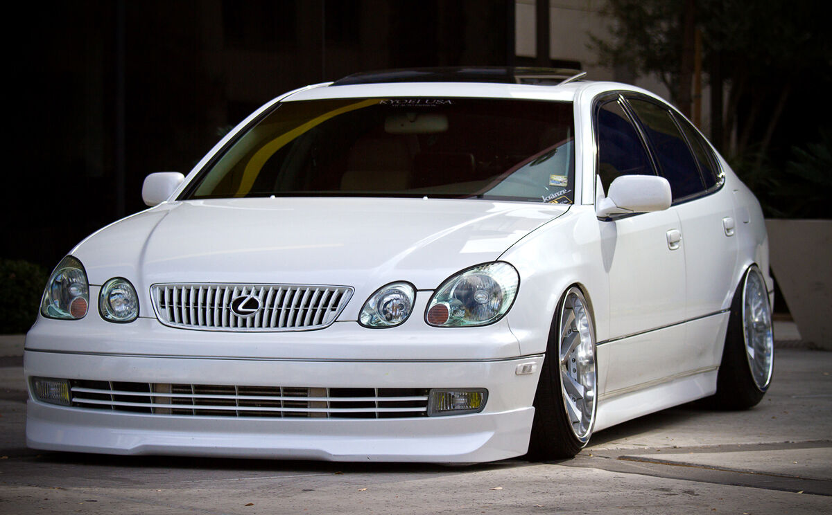 1998-2003 Lexus Gs300 400 Front Bumper Lip Greddy Style Poly-Urethane - BLF-LXGS98GR
