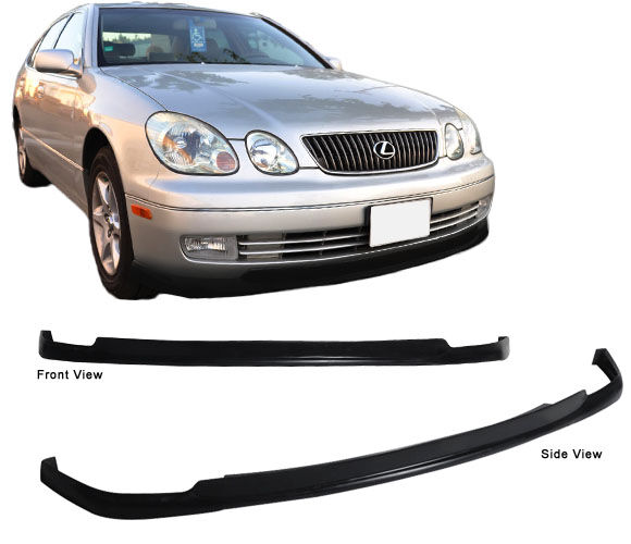 1998-2005 Lexus GS300 GS400 Front Bumper Lip TTE Style Poly-Urethane