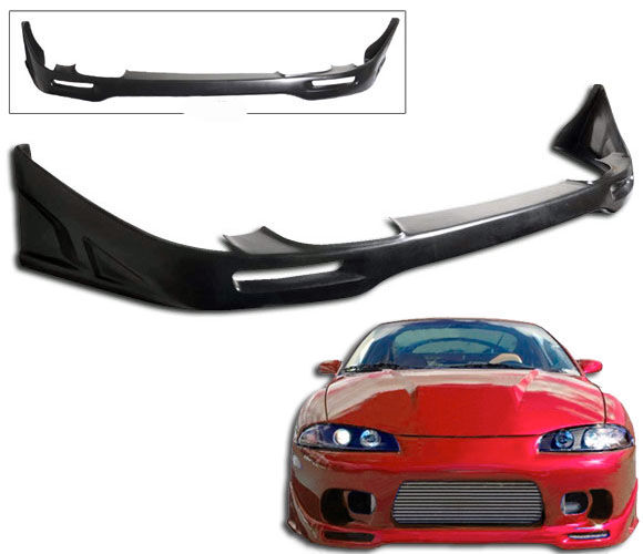 1997-1999 Mitsubishi Eclipse Front Bumper Lip Jp-Style Poly-Urethane - BLF-ME97J