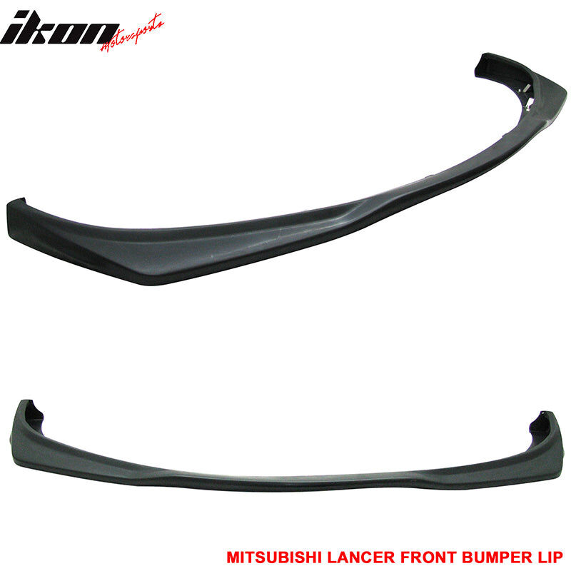 2003-2005 Mitsubishi Lancer EVO 8 Vill Style Polyurethane Front Bumper Lip Spoiler
