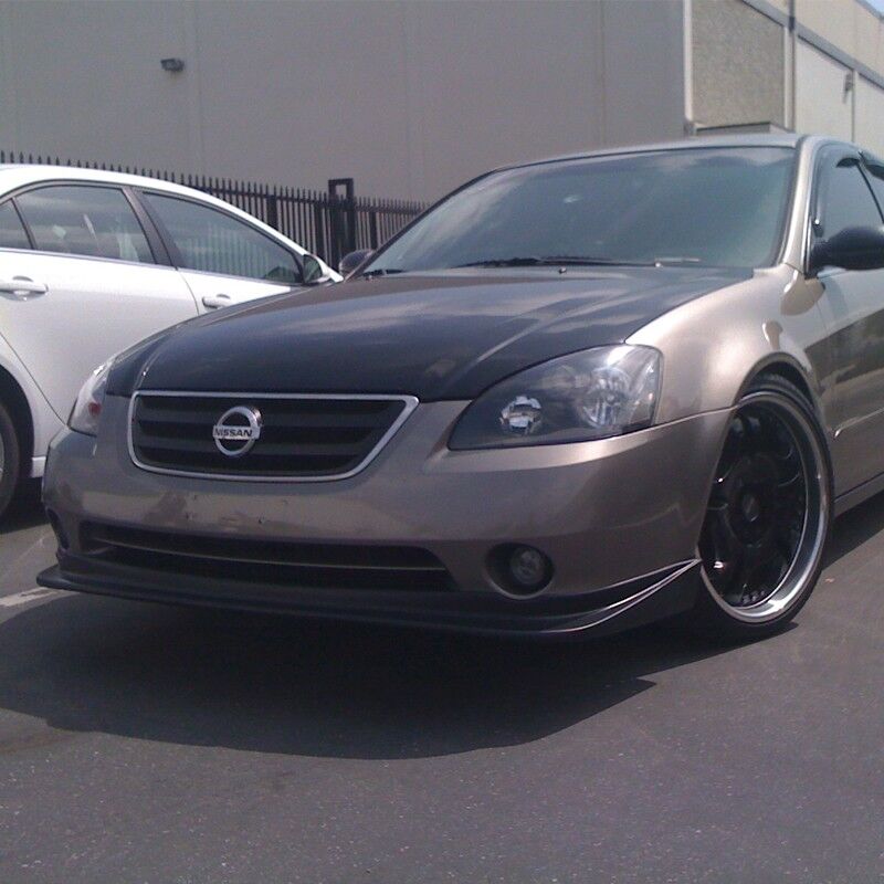 2002-2004 Nissan Altima 4DR Front Bumper Lip Type Sport Poly-Urethane