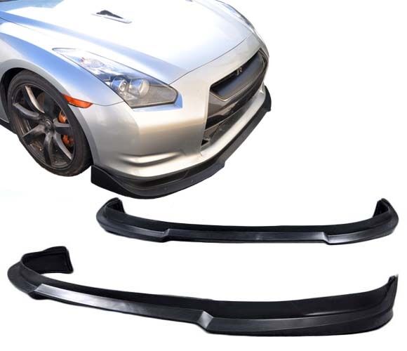 2009-2011 Nissan GTR Front Bumper Lip Stillen Style Poly-Urethane
