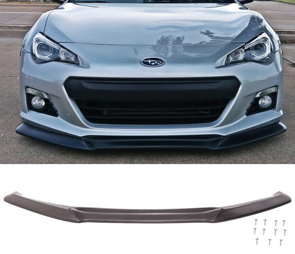 2013-2016 Subaru BRZ GT Polyurethane Front Bumper Lip - IKN-BLF-SBRZ13GT-PU