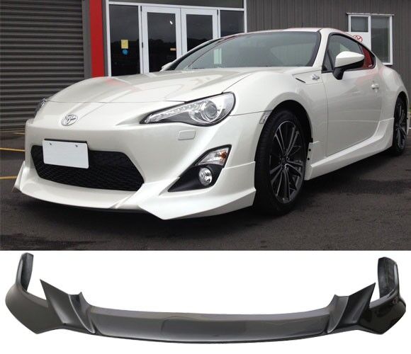2013-2016 Toyota 86 Five Design Style Front Bumper Lip Painted Asphalt Metallic - BLF-SFRS135AD-61K