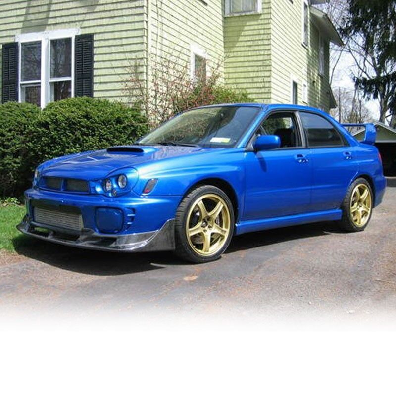 2002-2003 Subaru Impreza WRX Front Bumper Lip C-west Style (poly-Urethane)
