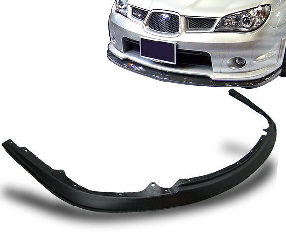 2006-2007 Subaru Impreza WRX Front Lip STI Style Poly-Urethane - BLF-SI06STI-PU