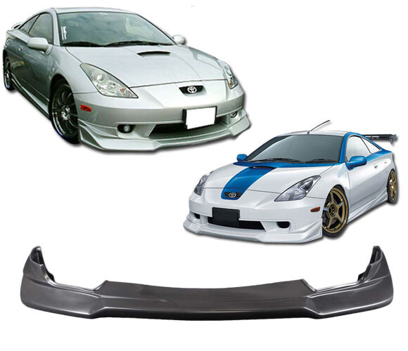 2000-2002 Toyota Celica Front Bumper Lip Jp-Style Poly-Urethane - BLF-TC00JP-PU