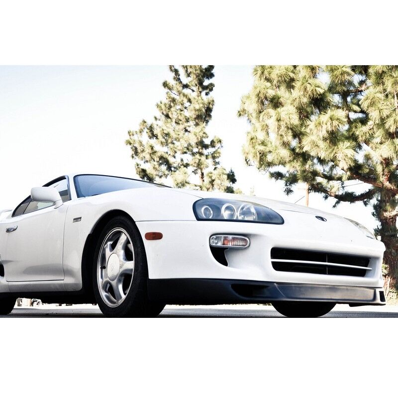 1993-1998 Toyota Supra Front Bumper Lip V2 Style Poly-Urethane