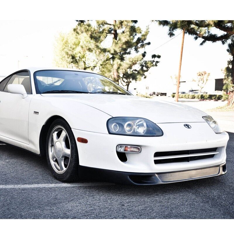 1993-1998 Toyota Supra Front Bumper Lip V2 Style Poly-Urethane