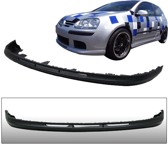 2006-2009 VW Golf 5 Rieger Front Bumper Lip Poly-Urethane - BLF-VG062-PU