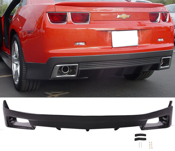2010-2013 Chevy Camaro OEM Polyurethane Rear Bumper Lip - IKN-BLR-CC10OE-PU