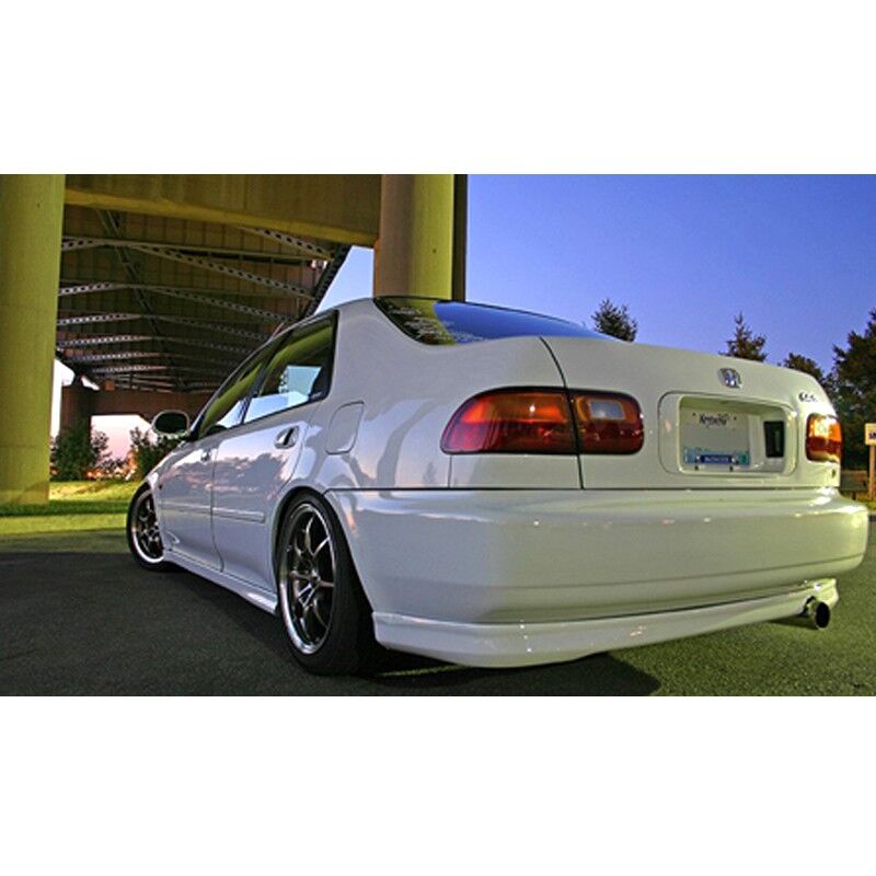 1992-1995 Honda Civic 2 4dr Rear Bumper Lip Poly-Urethane