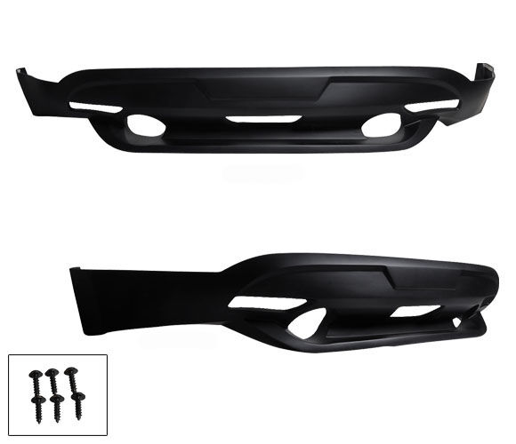 2009-2012 Infintiti FX35 50 Rear Bumper Lip Poly-Urethane - BLR-IFX3509-PU