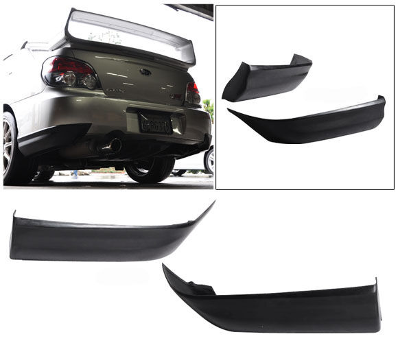 2002-2007 Subaru Impreza WRX STI Rear Bumper Lip Poly-Urethane - BLR-SI062-PU