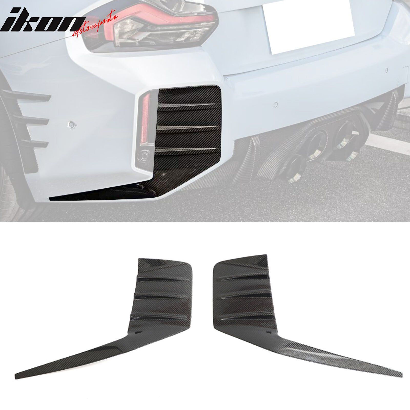 2023-2024 BMW 2-Series M2 G87 M-Performance Style Side Fin Vents