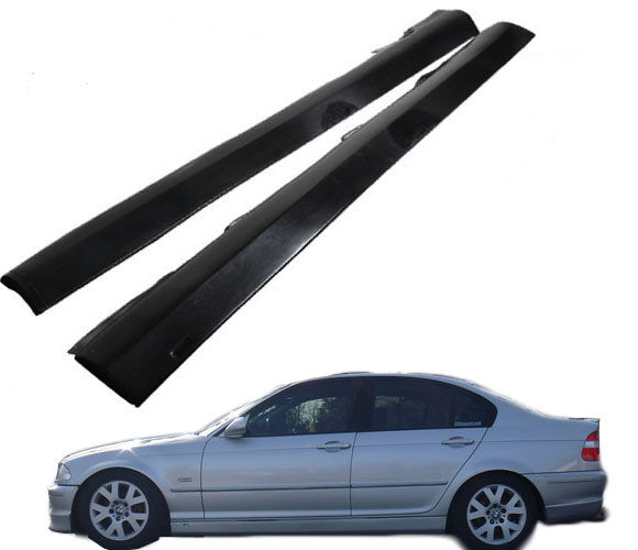 1999-2006 BMW E46 4DR Side Skirt Acs-Style Poly-Urethane - BLS-BE464AC-PU