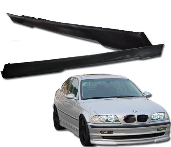 1999-2005 BMW E46 4DR Side Skirt Hamann Style Poly-Urethane - BLS-BE464H-PU