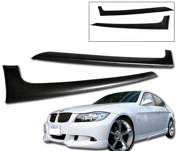 2006-2008 BMW E90 4DR Side Skirt AC Style Poly-Urethane - BLS-BE90AC-PU