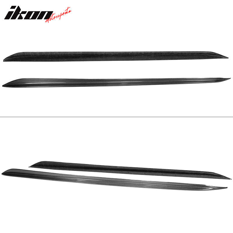 2019-2023 BMW 3-Series G20 M-Performance Style Carbon Fiber Side Skirts