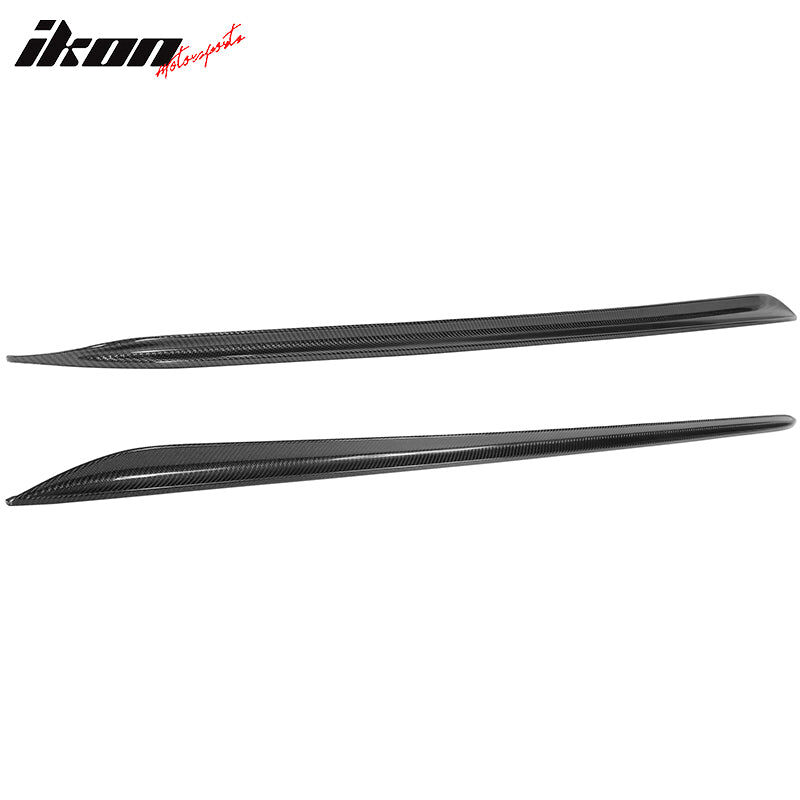 2019-2023 BMW 3-Series G20 M-Performance Style Carbon Fiber Side Skirts