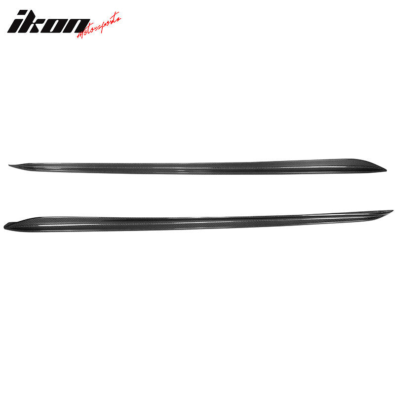 2019-2023 BMW 3-Series G20 M-Performance Style Carbon Fiber Side Skirts