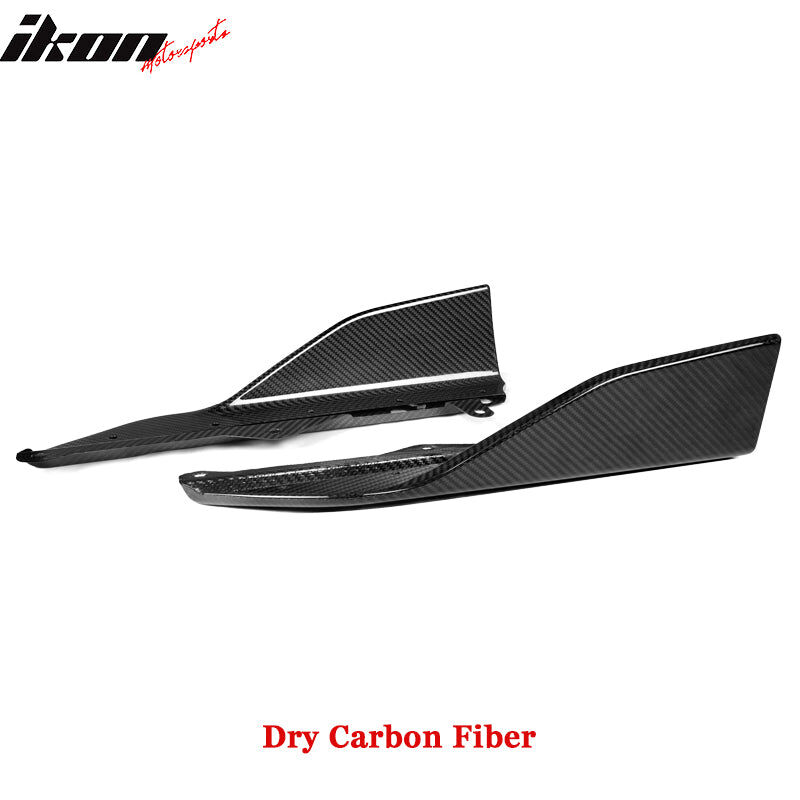 2022-2025 BMW 2-Series G42 M-Performance Style Dry Carbon Fiber Side Skirts