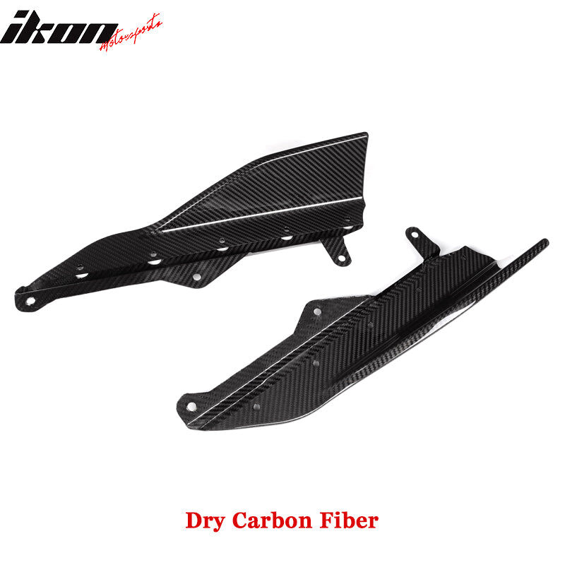 2022-2025 BMW 2-Series G42 M-Performance Style Dry Carbon Fiber Side Skirts