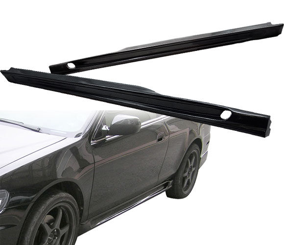1998-2002 Honda Accord 2DR Side Skirt J-Style Poly-Urethane - BLS-HA982J-PU