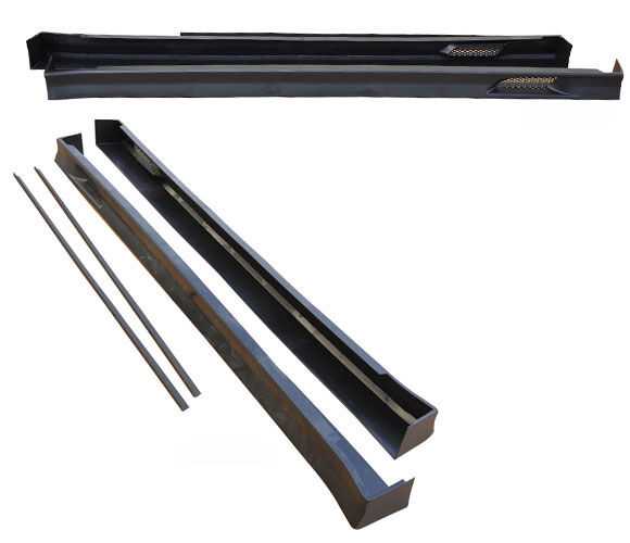 1992-1995 Honda Civic 2 4dr Side Skirt Zero Style Poly-Urethane - BLS-HC924Z-PU