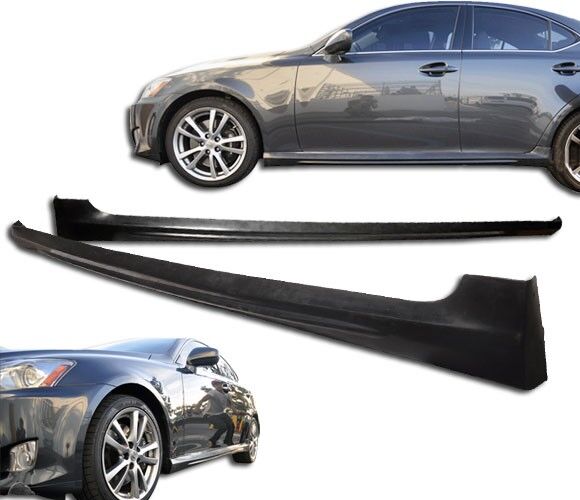 2006-2008 Lexus Is250 350 Side Skirts Poly-Urethane