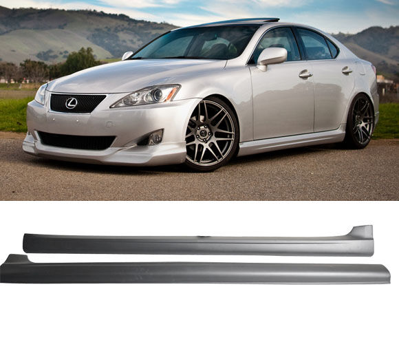 2009-2010 Lexus Is250 350 Side Skirt In-S Style Poly-Urethane - BLS-LIS06IK-PP