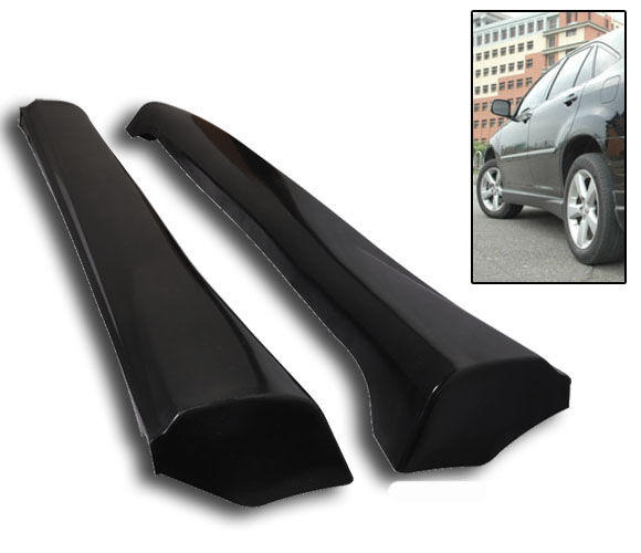 2004-2006 Lexus Rx330 Side Skirt DS Style Poly-Urethane - BLS-LRX330DS-PU