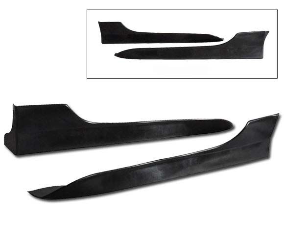 2004-2007 Mazda RX8 Side Skirt OE Style Poly-Urethane - BLS-MRX8OE-PU