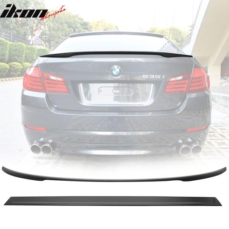 2011-2016 BMW 5-Series F10 4DR Sedan Performance Trunk Spoiler + 3D Roof Wing Combo