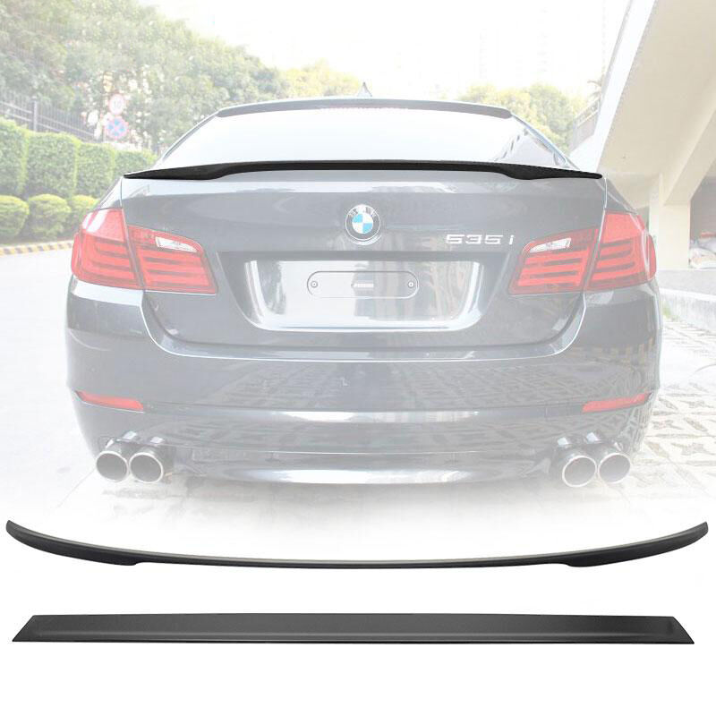 2011-2016 BMW 5-Series F10 4DR Sedan Performance Trunk Spoiler + 3D Roof Wing Combo - CB-A004800