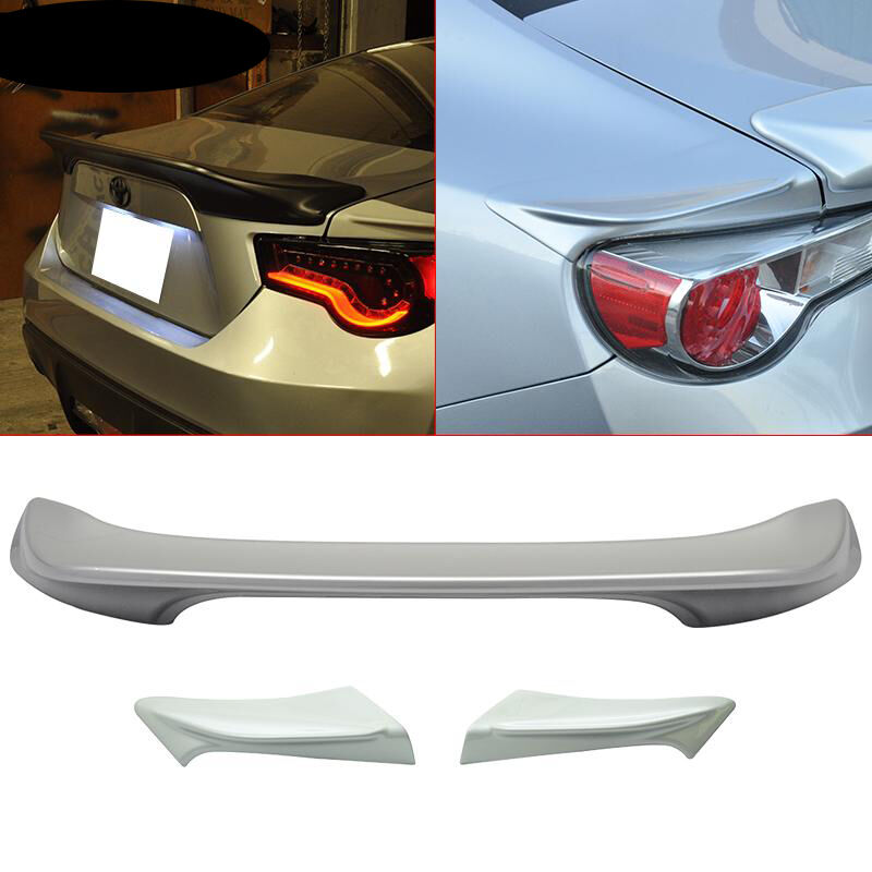 2013-2020 Scion FR-S Trunk Spoiler w/Side Wings Argento Metallic #D6S - CB-A009242