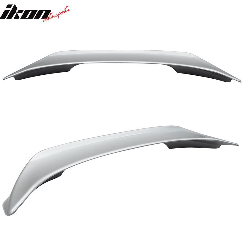 2017-2020 Toyota 86 Trunk Spoiler w/Side Wings Ice Silver #G1U