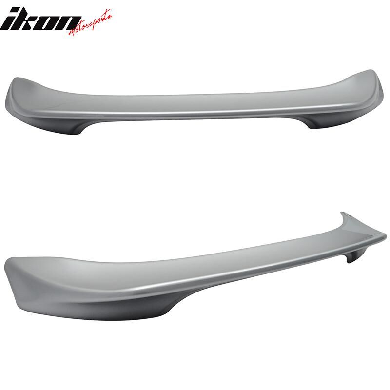 2017-2020 Toyota 86 Trunk Spoiler w/Side Wings Ice Silver #G1U
