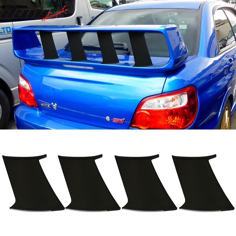 2002-2007 Subaru WRX/STI Trunk Spoiler Stabilizer 4PC