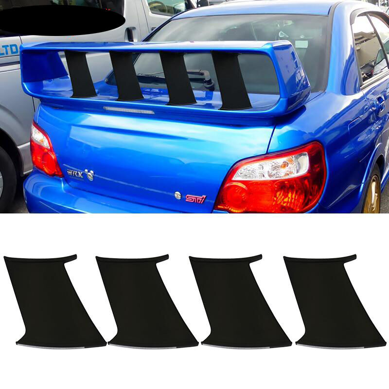 2002-2007 Subaru WRX/STI Trunk Spoiler Stabilizer 4PC - CB-A011398