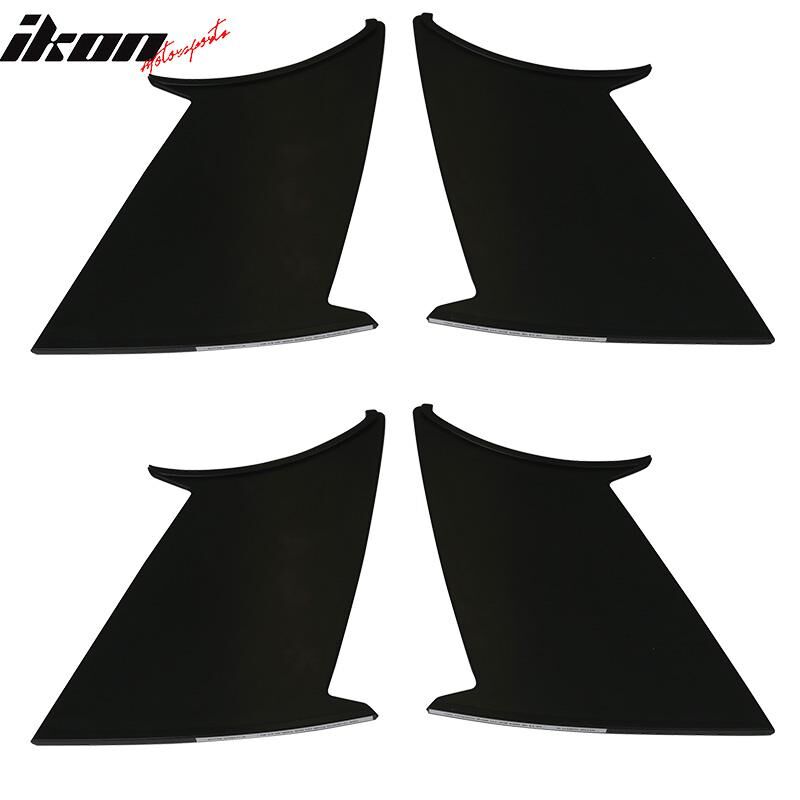 2008-2014 Subaru WRX/STI 4DR Sedan Trunk Spoiler Stabilizer 4PC