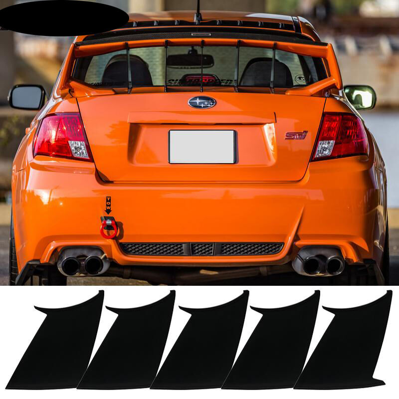 2008-2014 Subaru WRX/STI 4DR Sedan Trunk Spoiler Stabilizer 5PC - CB-A011402