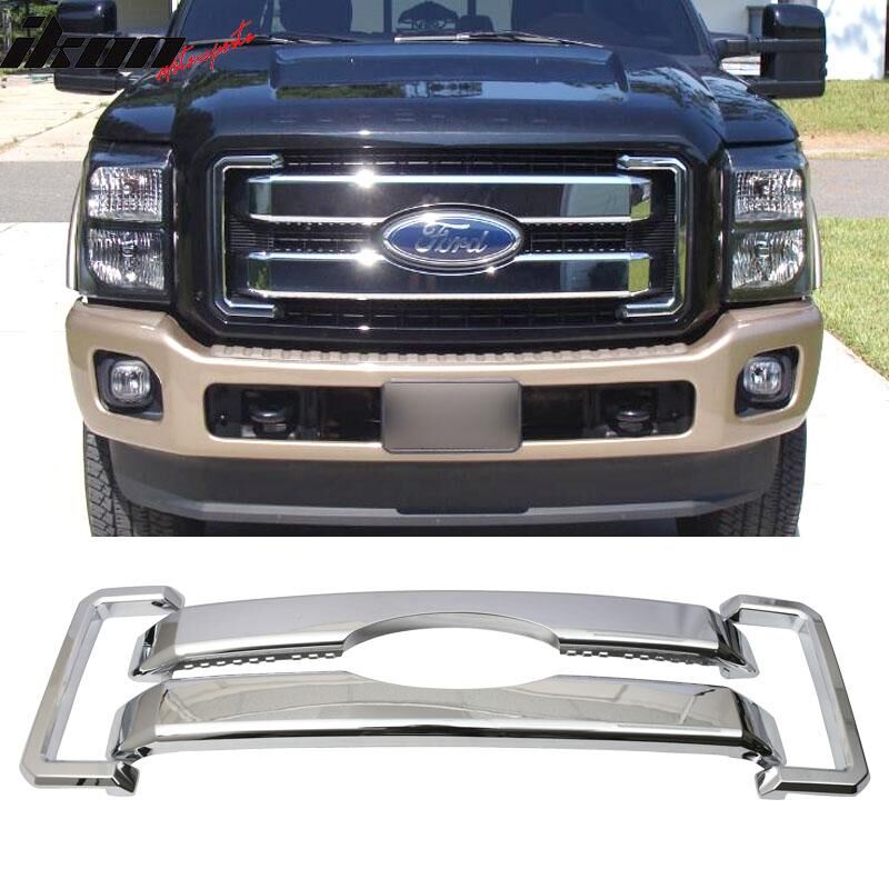 2011-2016 Ford F-250/F-350/F-450/F-550 Super Duty Grille Molding 4PC Chrome