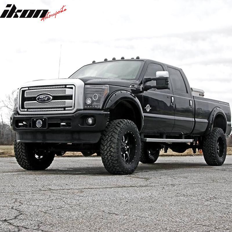 2011-2016 Ford F-250/F-350/F-450/F-550 Super Duty Platinum Grille Molding 4PC Chrome